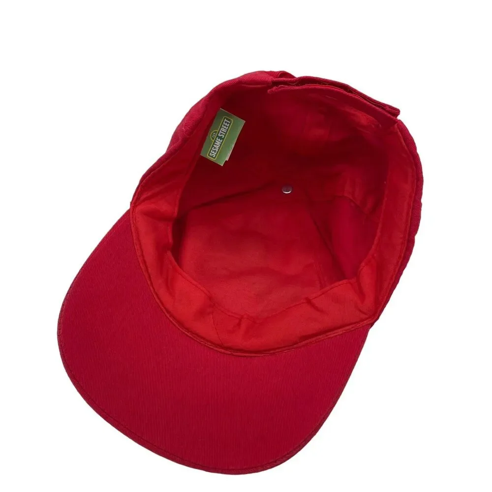 Elmo Hat Cap Sesame Street Brand Youth Size Strapback